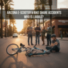 E-Scooter and Bike Share Accidents: Who Is Liable for Your Injuries in Arizona?